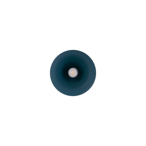 Lampe à suspendre verte GU10 Ø 20,5 cm métal rétro design