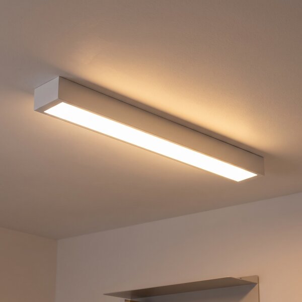Plafonnier Blanc 3000 K 1700 lm Métal 62 cm de long T8 LED