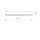 Plafonnier Blanc 3000 K 1700 lm Métal 62 cm de long T8 LED