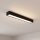 Plafonnier 3000 K 1700 lm noir T8 LED interchangeable L : 62 cm