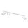 Plafonnier Blanc Métal Moderne 3-feux GU10 70 cm