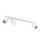 Spot de plafond allongé 70 cm à 3 flammes GU10 en blanc doré