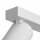 Spot de plafond allongé 70 cm à 3 flammes GU10 en blanc doré