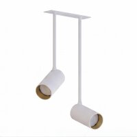 Spot de plafond orientable encastré L : 17 cm 2x...