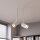 Spot de plafond orientable encastré L : 17 cm 2x GU10 blanc or