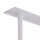 Spot de plafond orientable encastré L : 17 cm 2x GU10 blanc or