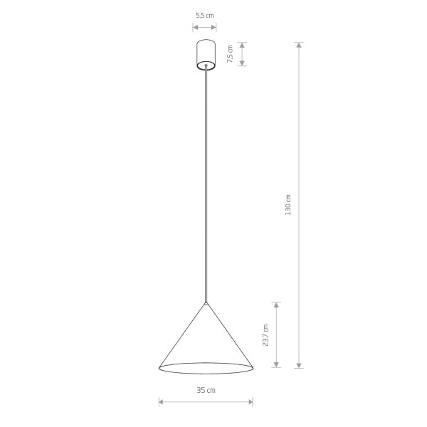 Lampe à suspendre GU10 Ø 35 cm Vert Métal Rétro ZAGON