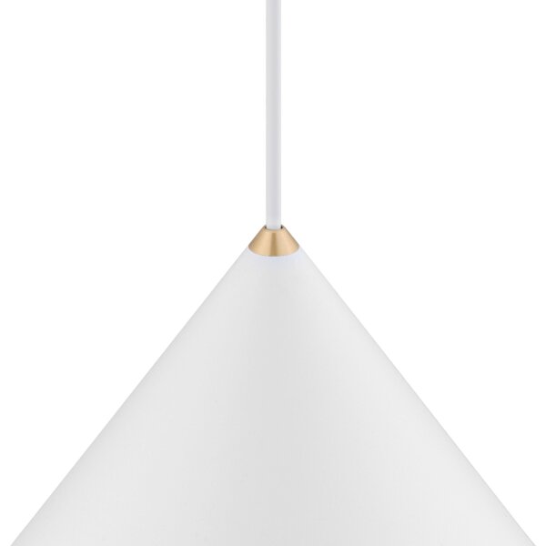 Suspension GU10 Blanc Ø 35 cm Métal ajustable Rétro