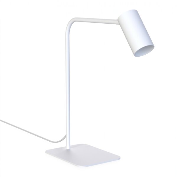 Lampe de bureau 40-45 cm réglable blanc GU10