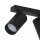 Spot de plafond 4 flammes noir GU10 118 cm de long Moderne
