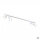 Spot de plafond blanc 4 flammes GU10 orientable 118 cm de long