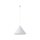 Lampe à suspendre en métal Ø 50 cm GU10 Blanc Abat-jour conique