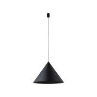 Lampe &agrave; suspendre noire GU10 &Oslash; 50 cm...