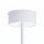 Plafonnier à faible éblouissement 3x E27 Ø 50 cm Blanc Abat-jour en tissu