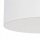 Plafonnier à faible éblouissement 3x E27 Ø 50 cm Blanc Abat-jour en tissu