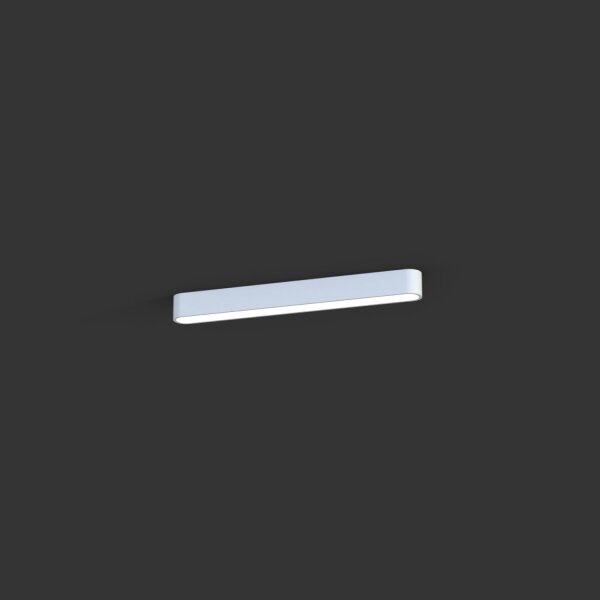 Plafonnier Blanc 36 cm de long T8 LED 3000 K 1700 lm Moderne