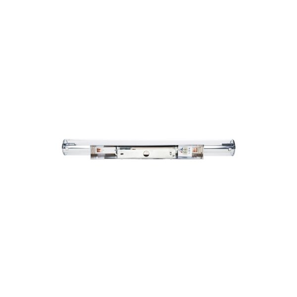 Applique LED chrome 3000 K 870 lm verre métal 59 cm
