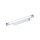 Applique LED chrome 3000 K 870 lm verre métal 59 cm