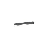 Plafonnier 3000 K 1700 lm Graphite T8 LED interchangeable