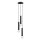 Suspension 3 flammes Noir E27 Métal Moderne réglable