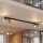 Spot de plafond orientable 118 cm de long 4x GU10 noir laiton