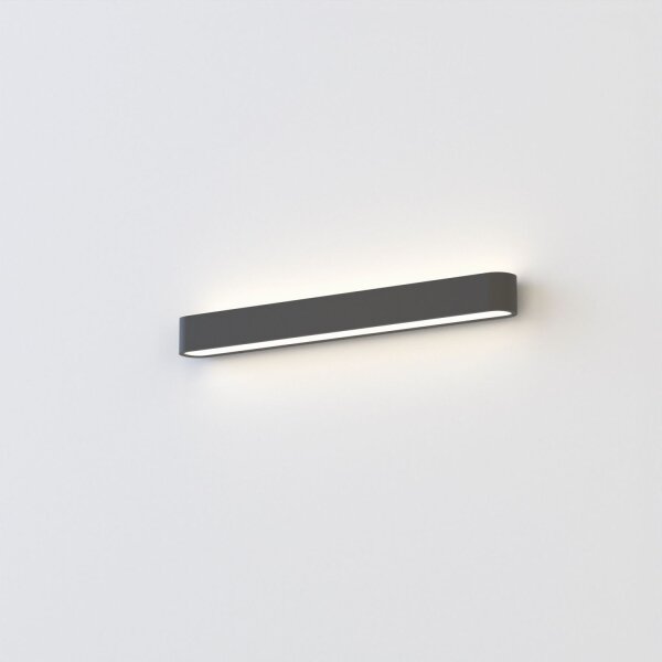Applique murale Up Down 3000 K 1700 lm T8 LED Aluminium Gris