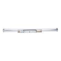 Applique LED salle de bain 89 cm long chrome 3000 K 1300 lm