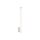 Applique LED salle de bain IP44 blanc chrome 4000 K 700 lm H : 50 cm