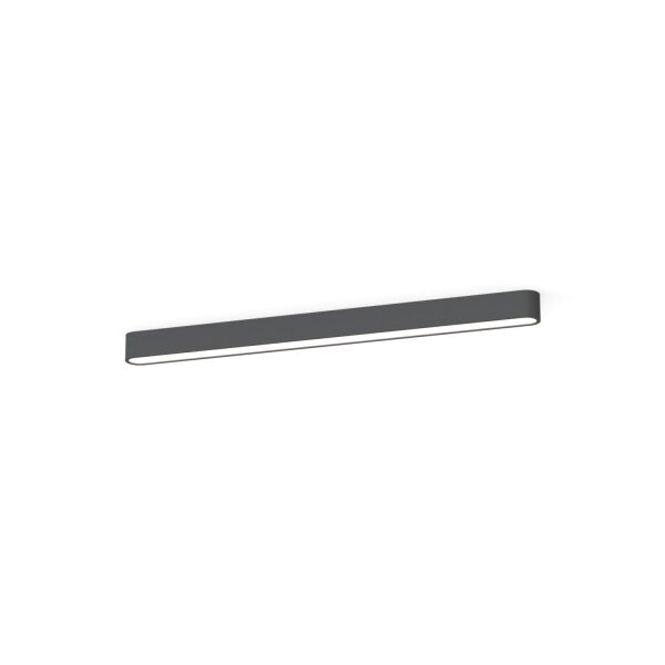 Plafonnier blanc chaud Gris 3000 K 2300 lm 95 cm de long T8 LED