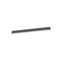Plafonnier blanc chaud Gris 3000 K 2300 lm 95 cm de long...
