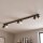 Spot de plafond 6 flammes GU10 2 m de long XXL Noir Moderne