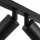 Spot de plafond 6 flammes GU10 2 m de long XXL Noir Moderne