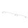 Spot de plafond Moderne 200 cm de long 6-flamme GU10 en blanc or