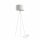 Tripod Lampadaire Blanc E27 156 cm Métal Tissu