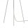 Tripod Lampadaire Blanc E27 156 cm Métal Tissu