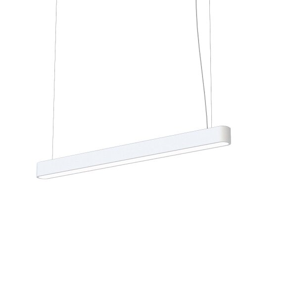 Suspension Blanc 3000 K 2300 lm T8 LED allongée 95 cm
