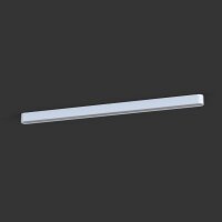 Plafonnier Blanc Aluminium 125 cm de long T8 LED 3000 K...