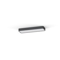 Plafonnier plat H : 6 cm L : 63 cm Gris...