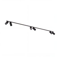 Spot de plafond encastré 2x 2m de long 6-flamme...