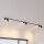Spot de plafond encastré 2x 2m de long 6-flamme GU10 noir