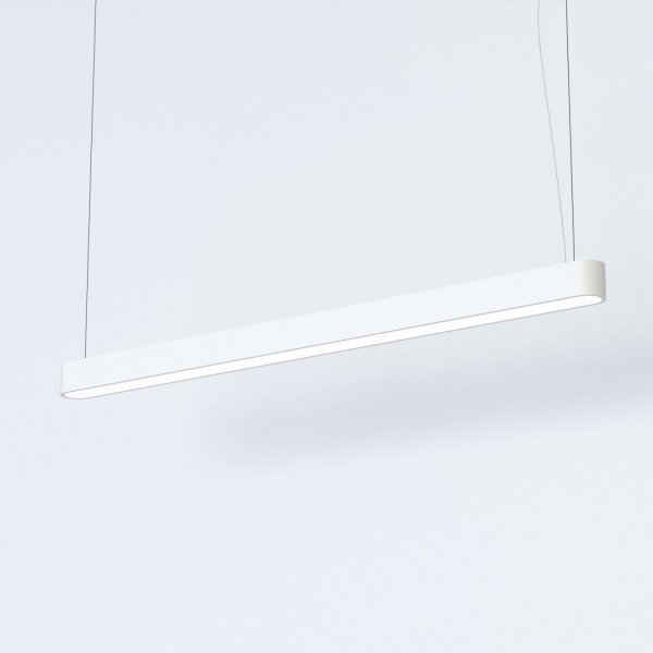 Lampe à suspendre Blanc 3000 K 3200 lm T8 LED réglable L : 125 cm