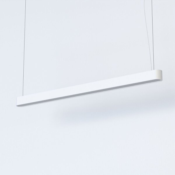 Lampe à suspendre Blanc 3000 K 3200 lm T8 LED réglable L : 125 cm
