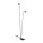 Lampadaire à 2 flammes GU10 212-216 cm en noir laiton