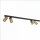 Grand spot de plafond 2 m de long 6 flammes GU10 noir laiton
