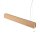 Suspension en bois Interrupteur à tirette 98 cm de large Table de salle à manger