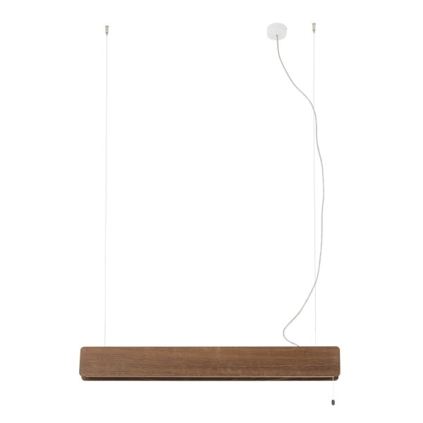 Lampe à suspendre bois métal incl. LED T8 3000 K 2300 lm