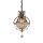 Lampe à suspendre décorative Abat-jour en cristal Design Premium