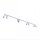 Spot de plafond 8 flammes GU10 en blanc doré 2x 1,5 m Moderne