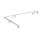 Spot de plafond Moderne 2x 1,5 m 8-flamme GU10 en blanc or