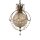 Somptueuse lampe suspendue NOBLES cristal Abat-jour &Oslash;46cm